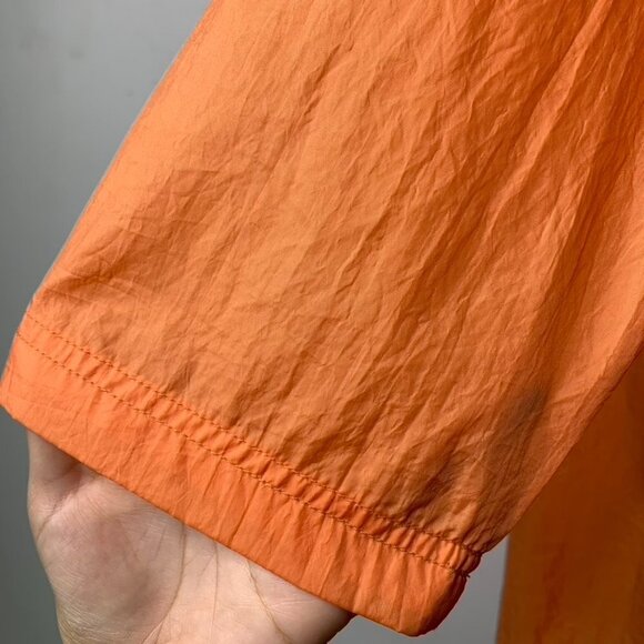 Diane von Furstenberg The Color Authority Orange 100% Nylon Lightweight Jacket M - Picture 7 of 16
